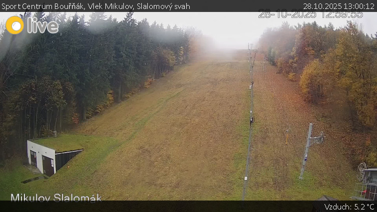 Sport Centrum Bouřňák - Vlek Mikulov, Slalomový svah - 28.10.2025 v 13:00 Sport Centrum Bouřňák - Vlek Mikulov, Slalomový svah - 28.10.2025 v 13:00