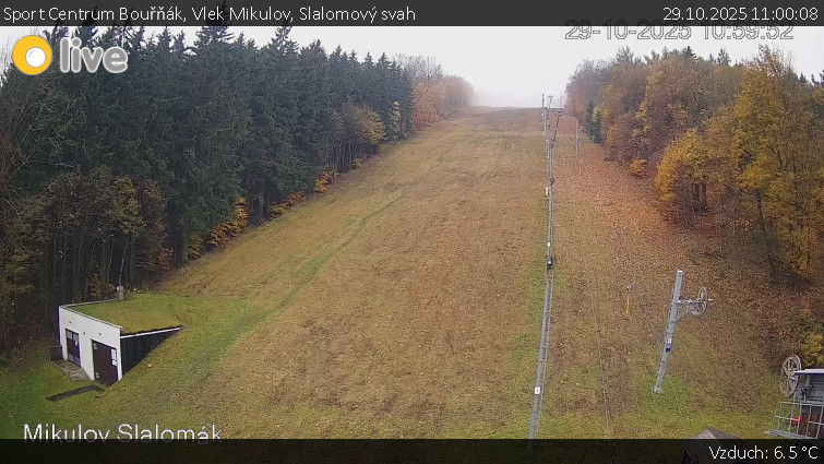 Sport Centrum Bouřňák - Vlek Mikulov, Slalomový svah - 29.10.2025 v 11:00 Sport Centrum Bouřňák - Vlek Mikulov, Slalomový svah - 29.10.2025 v 11:00