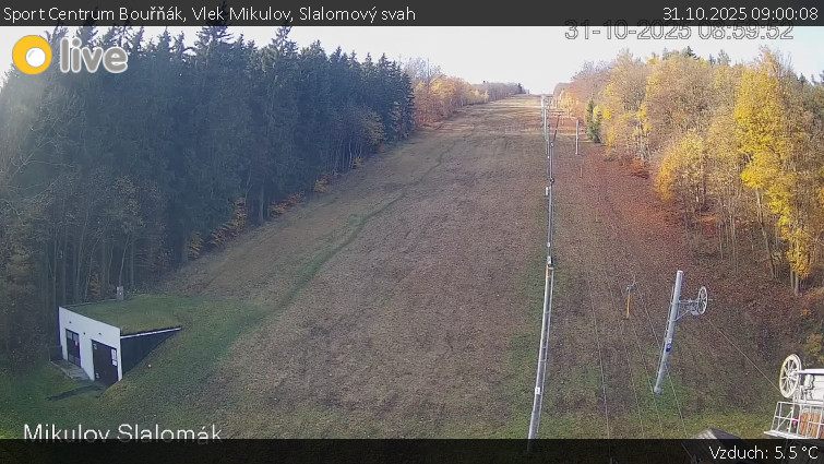 Sport Centrum Bouřňák - Vlek Mikulov, Slalomový svah - 31.10.2025 v 09:00 Sport Centrum Bouřňák - Vlek Mikulov, Slalomový svah - 31.10.2025 v 09:00
