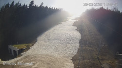 Vlek Mikulov, Slalomový svah