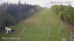 Vlek Mikulov, Slalomový svah