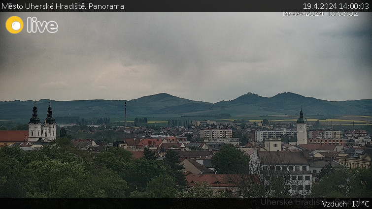 Město Uherské Hradiště - Panorama - 19.4.2024 v 14:00
