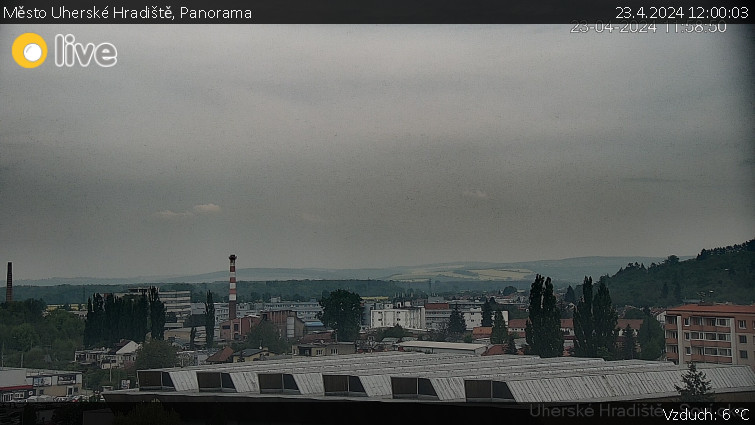 Město Uherské Hradiště - Panorama - 23.4.2024 v 12:00