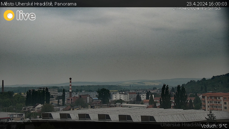 Město Uherské Hradiště - Panorama - 23.4.2024 v 16:00