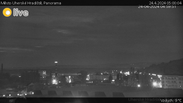 Město Uherské Hradiště - Panorama - 24.4.2024 v 05:00