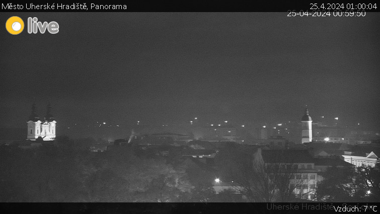 Město Uherské Hradiště - Panorama - 25.4.2024 v 01:00