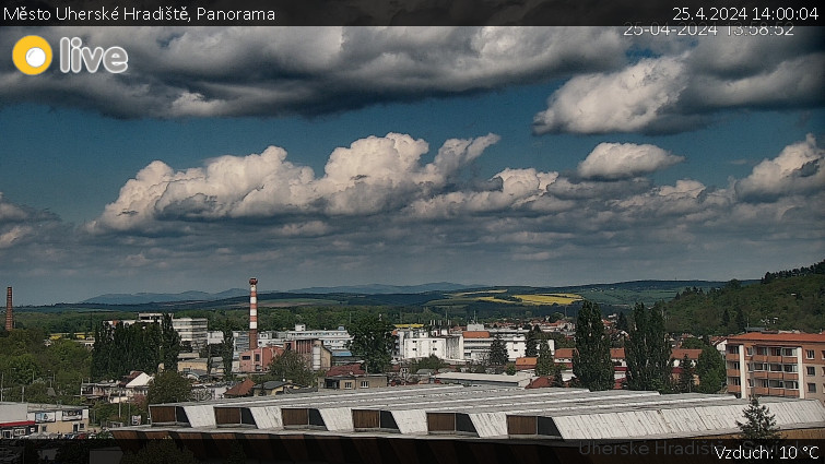 Město Uherské Hradiště - Panorama - 25.4.2024 v 14:00