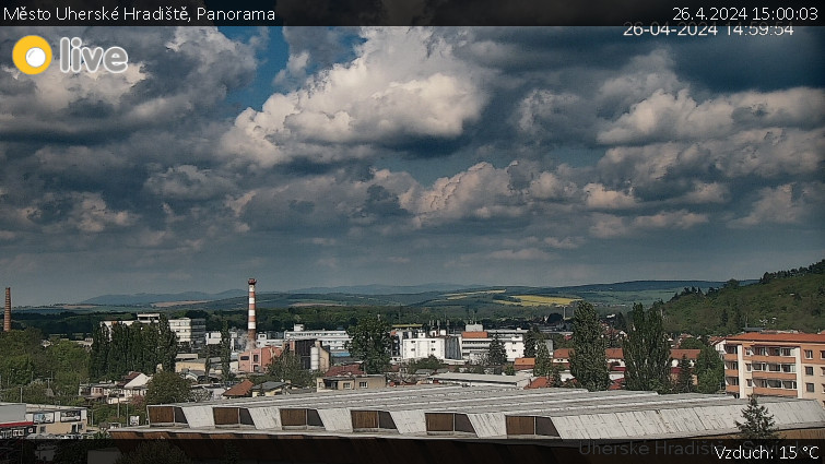 Město Uherské Hradiště - Panorama - 26.4.2024 v 15:00