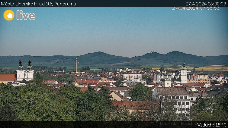 Město Uherské Hradiště - Panorama - 27.4.2024 v 08:00