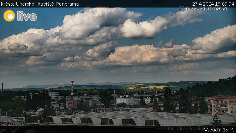 Město Uherské Hradiště - Panorama - 27.4.2024 v 16:00