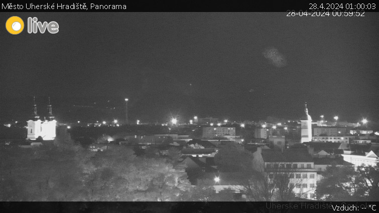 Město Uherské Hradiště - Panorama - 28.4.2024 v 01:00