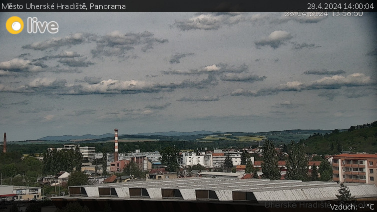 Město Uherské Hradiště - Panorama - 28.4.2024 v 14:00