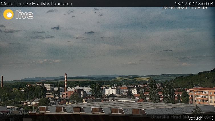 Město Uherské Hradiště - Panorama - 28.4.2024 v 18:00