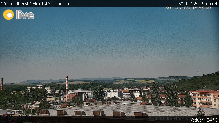 Město Uherské Hradiště - Panorama - 30.4.2024 v 16:00