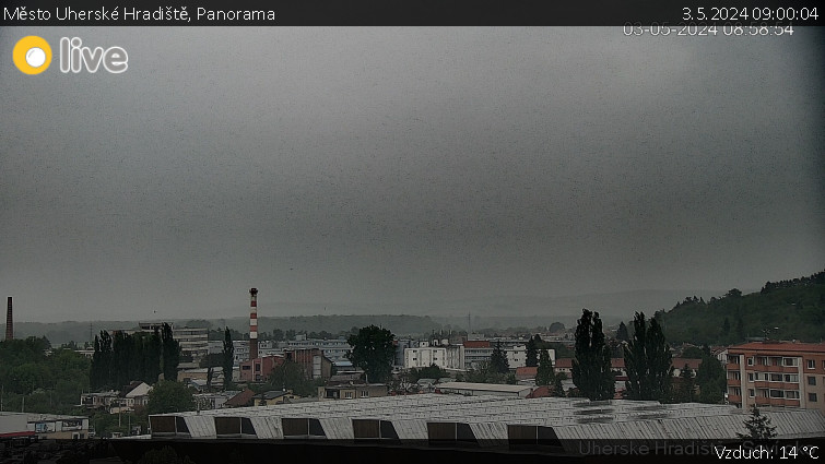 Město Uherské Hradiště - Panorama - 3.5.2024 v 09:00