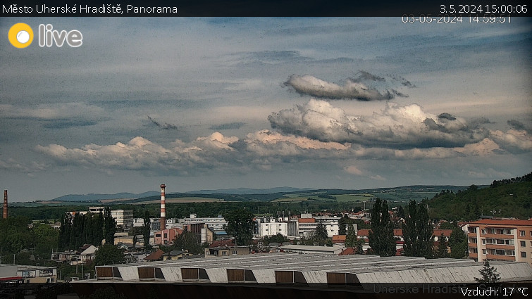 Město Uherské Hradiště - Panorama - 3.5.2024 v 15:00