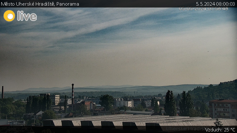 Město Uherské Hradiště - Panorama - 5.5.2024 v 08:00