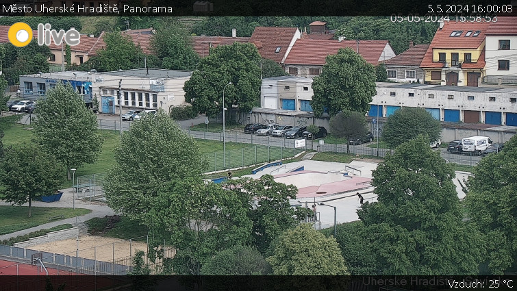 Město Uherské Hradiště - Panorama - 5.5.2024 v 16:00