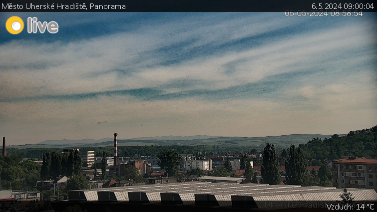 Město Uherské Hradiště - Panorama - 6.5.2024 v 09:00