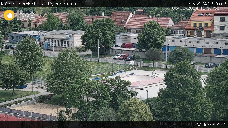 Město Uherské Hradiště - Panorama - 6.5.2024 v 13:00