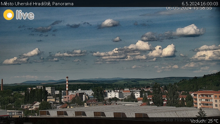 Město Uherské Hradiště - Panorama - 6.5.2024 v 16:00