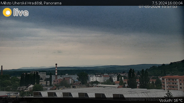 Město Uherské Hradiště - Panorama - 7.5.2024 v 16:00
