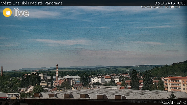 Město Uherské Hradiště - Panorama - 8.5.2024 v 16:00