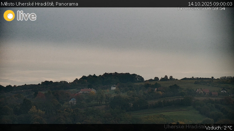 Město Uherské Hradiště - Panorama - 14.10.2025 v 09:00 Město Uherské Hradiště - Panorama - 14.10.2025 v 09:00