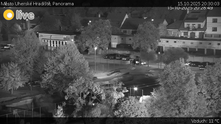 Město Uherské Hradiště - Panorama - 15.10.2025 v 20:30 Město Uherské Hradiště - Panorama - 15.10.2025 v 20:30