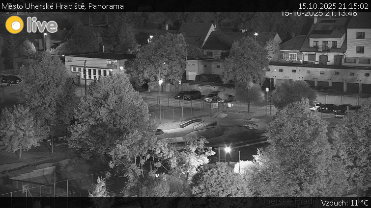 Město Uherské Hradiště - Panorama - 15.10.2025 v 21:15 Město Uherské Hradiště - Panorama - 15.10.2025 v 21:15