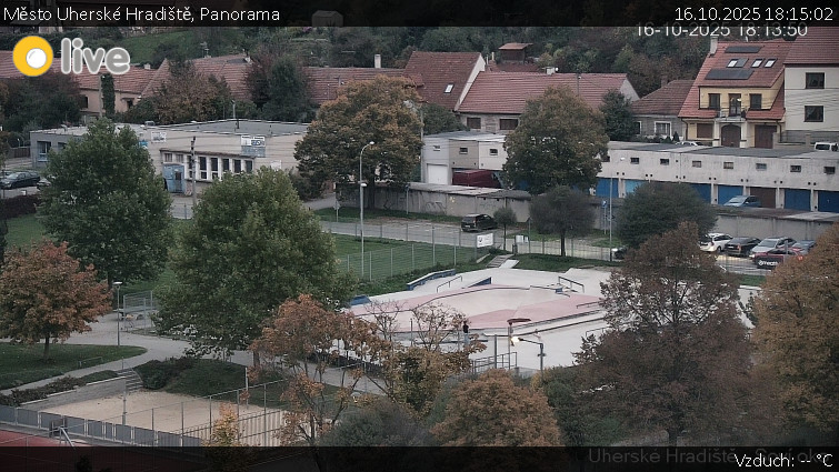 Město Uherské Hradiště - Panorama - 16.10.2025 v 18:15 Město Uherské Hradiště - Panorama - 16.10.2025 v 18:15