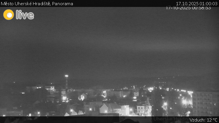Město Uherské Hradiště - Panorama - 17.10.2025 v 01:00 Město Uherské Hradiště - Panorama - 17.10.2025 v 01:00