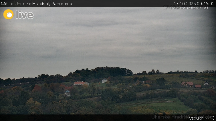 Město Uherské Hradiště - Panorama - 17.10.2025 v 09:45 Město Uherské Hradiště - Panorama - 17.10.2025 v 09:45