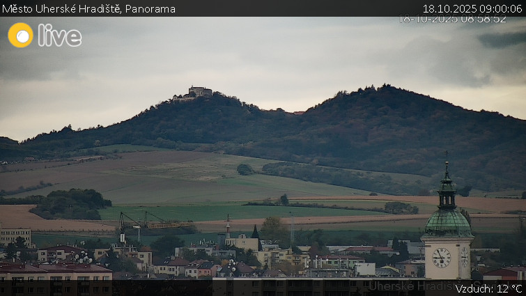 Město Uherské Hradiště - Panorama - 18.10.2025 v 09:00 Město Uherské Hradiště - Panorama - 18.10.2025 v 09:00