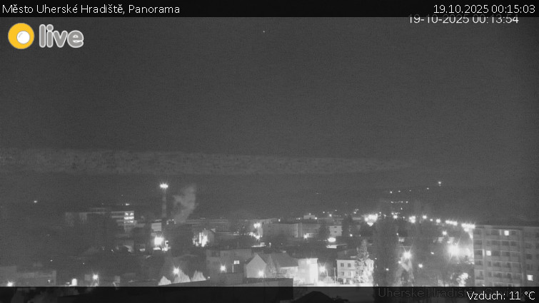 Město Uherské Hradiště - Panorama - 19.10.2025 v 00:15 Město Uherské Hradiště - Panorama - 19.10.2025 v 00:15