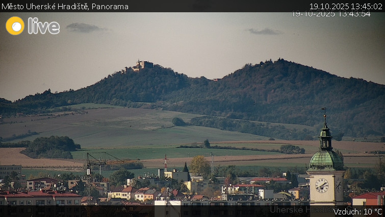 Město Uherské Hradiště - Panorama - 19.10.2025 v 13:45 Město Uherské Hradiště - Panorama - 19.10.2025 v 13:45