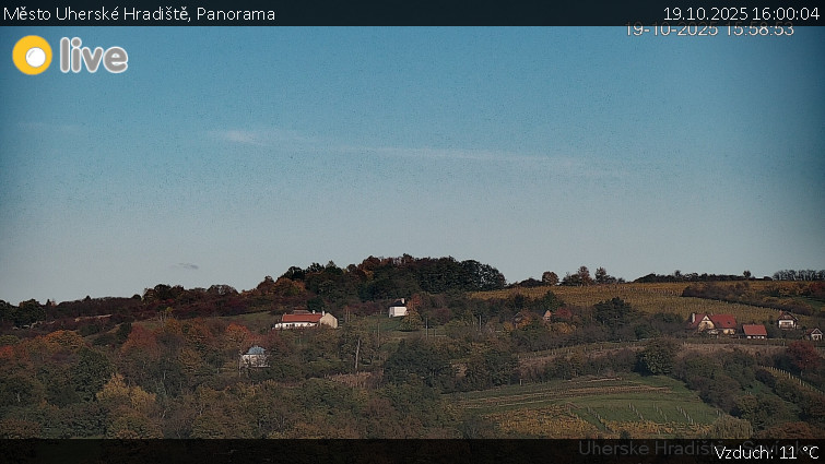 Město Uherské Hradiště - Panorama - 19.10.2025 v 16:00 Město Uherské Hradiště - Panorama - 19.10.2025 v 16:00