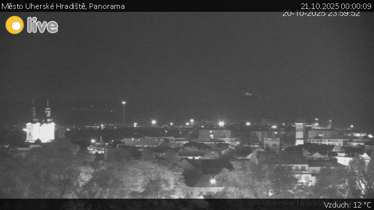 Město Uherské Hradiště - Panorama - 21.10.2025 v 00:00 Město Uherské Hradiště - Panorama - 21.10.2025 v 00:00