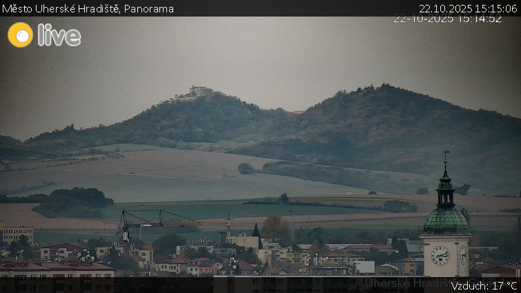 Město Uherské Hradiště - Panorama - 22.10.2025 v 15:15 Město Uherské Hradiště - Panorama - 22.10.2025 v 15:15