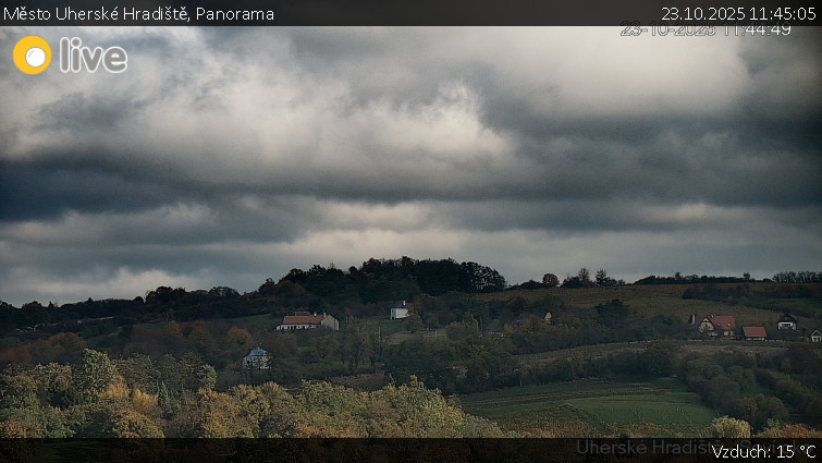 Město Uherské Hradiště - Panorama - 23.10.2025 v 11:45 Město Uherské Hradiště - Panorama - 23.10.2025 v 11:45