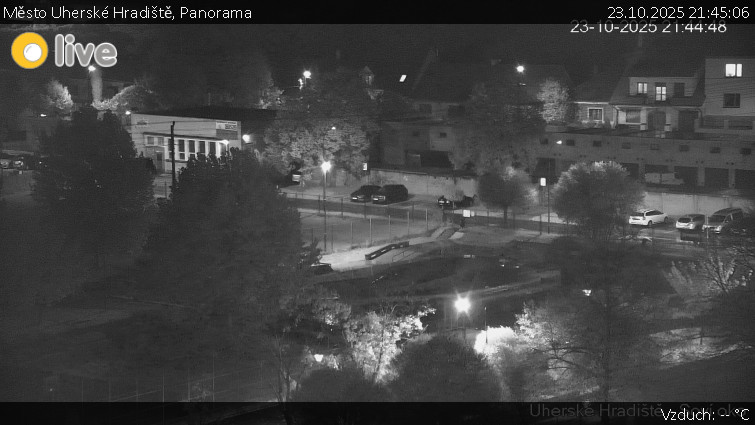 Město Uherské Hradiště - Panorama - 23.10.2025 v 21:45 Město Uherské Hradiště - Panorama - 23.10.2025 v 21:45