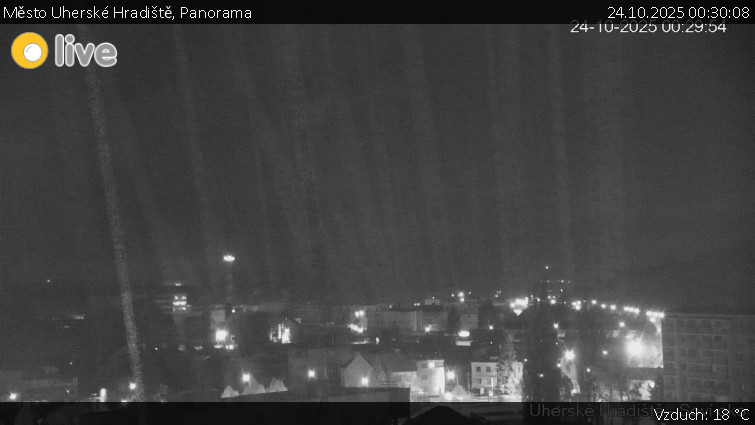Město Uherské Hradiště - Panorama - 24.10.2025 v 00:30 Město Uherské Hradiště - Panorama - 24.10.2025 v 00:30