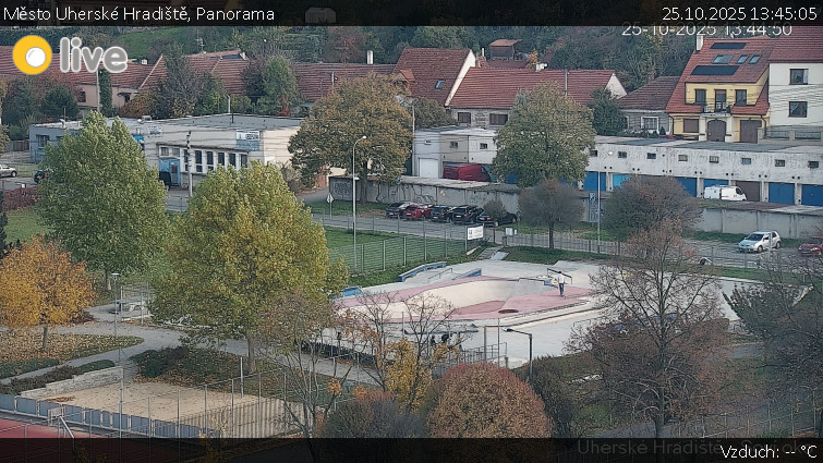 Město Uherské Hradiště - Panorama - 25.10.2025 v 13:45 Město Uherské Hradiště - Panorama - 25.10.2025 v 13:45