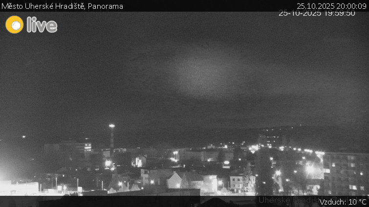 Město Uherské Hradiště - Panorama - 25.10.2025 v 20:00 Město Uherské Hradiště - Panorama - 25.10.2025 v 20:00