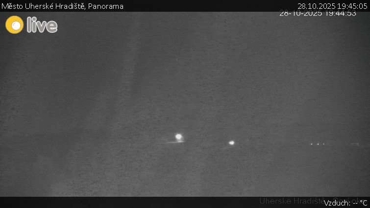 Město Uherské Hradiště - Panorama - 28.10.2025 v 19:45 Město Uherské Hradiště - Panorama - 28.10.2025 v 19:45