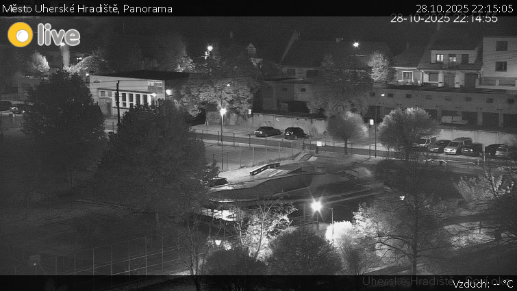 Město Uherské Hradiště - Panorama - 28.10.2025 v 22:15 Město Uherské Hradiště - Panorama - 28.10.2025 v 22:15