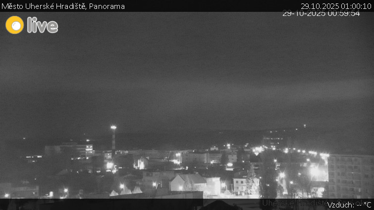 Město Uherské Hradiště - Panorama - 29.10.2025 v 01:00 Město Uherské Hradiště - Panorama - 29.10.2025 v 01:00
