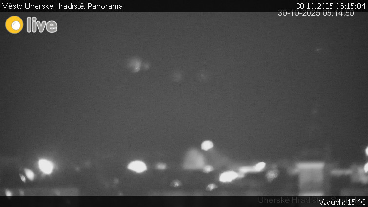 Město Uherské Hradiště - Panorama - 30.10.2025 v 05:15 Město Uherské Hradiště - Panorama - 30.10.2025 v 05:15