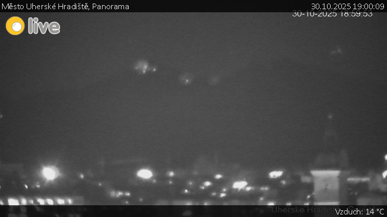 Město Uherské Hradiště - Panorama - 30.10.2025 v 19:00 Město Uherské Hradiště - Panorama - 30.10.2025 v 19:00