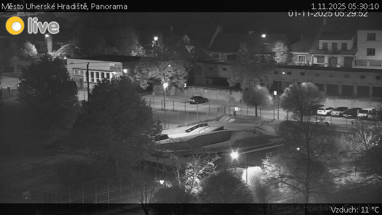 Město Uherské Hradiště - Panorama - 1.11.2025 v 05:30 Město Uherské Hradiště - Panorama - 1.11.2025 v 05:30